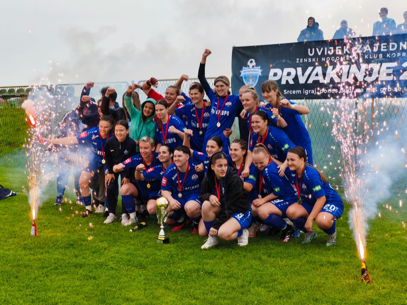 ŽNK KOPRIVNICA - PRVAK 2. HNLŽ SKUPINE B! 💙